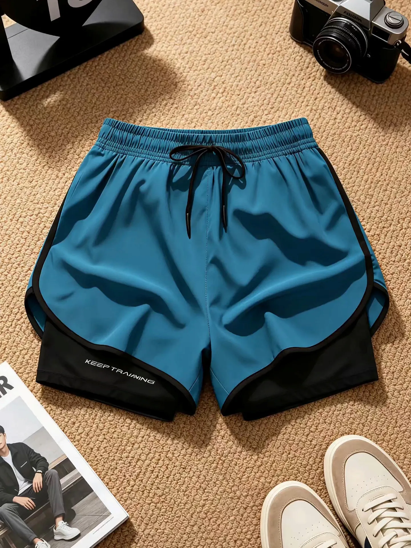 Ice Silk Quick Dry Running Shorts Men's Summer Tennis Training Sports Four-Five Length Badminton Shorts Standard Fit Elastic ...
Ice Silk Quick Dry Running Shorts Men's Summer Tennis Training Sports Four-Five Length Badminton Shorts Standard Fit Elastic ...