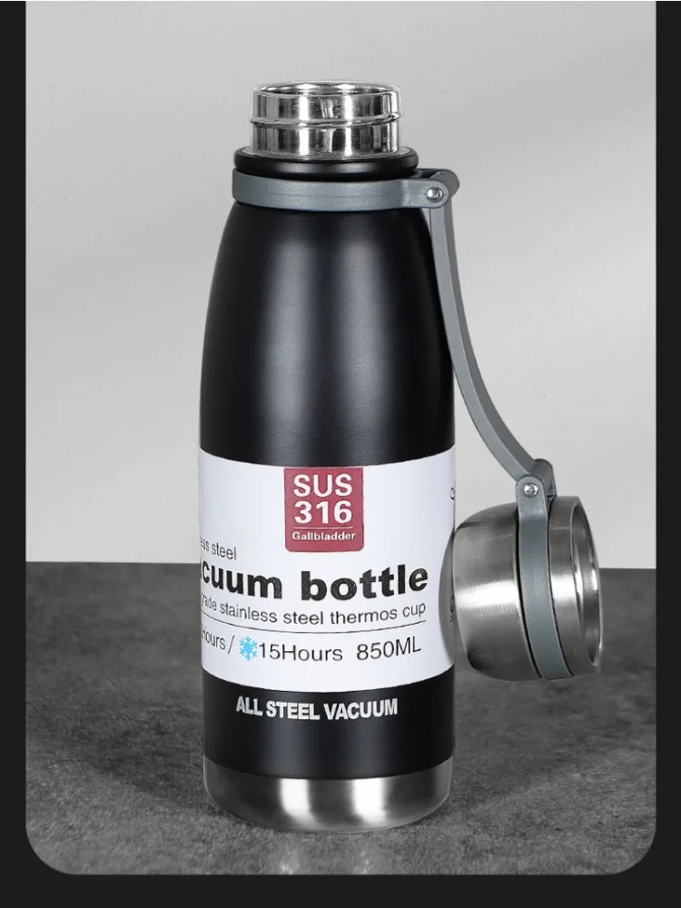 Large Capacity Insulated Cup 316 Stainless Steel Outdoor Sports Kettle Cola Bottle Portable Sports Bottle Water Cup
Large Capacity Insulated Cup 316 Stainless Steel Outdoor Sports Kettle Cola Bottle Portable Sports Bottle Water Cup