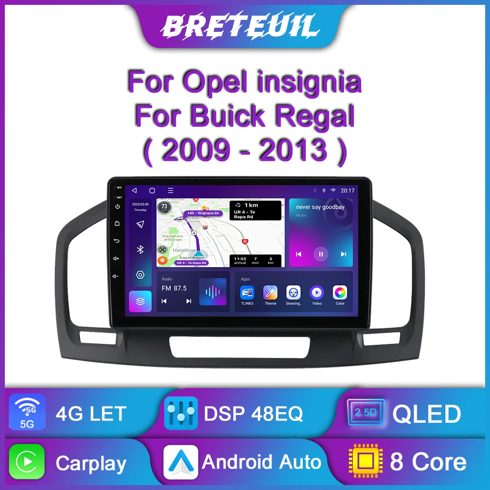 For Buick Regal Opel Insignia 2009 - 2013 Android Car Radio Multimedia Player Navigation GPS Carplay Touch Screen Auto Stereo
For Buick Regal Opel Insignia 2009 - 2013 Android Car Radio Multimedia Player Navigation GPS Carplay Touch Screen Auto Stereo