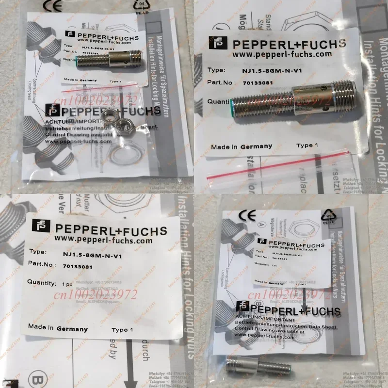 1PC NJ1.5-8GM-N Or NJ1.5-8GM-N-V1 P+F New High-Quality Proximity Switch Sensor
1PC NJ1.5-8GM-N Or NJ1.5-8GM-N-V1 P+F New High-Quality Proximity Switch Sensor