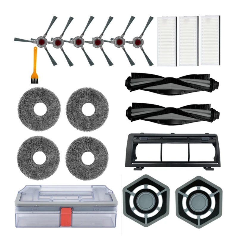SANQ For ECOVACS Deebot N9+ Accessories Robot Vacuum Cleaner Parts Main Side Brush Mop Cloth Mop Holder Hepa Filter Dust Box
SANQ For ECOVACS Deebot N9+ Accessories Robot Vacuum Cleaner Parts Main Side Brush Mop Cloth Mop Holder Hepa Filter Dust Box