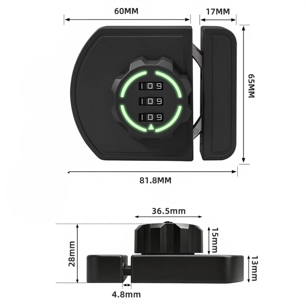 Zinc Alloy For Drawer Combination Lock with Rotating Cylinder and Glowing Indicator for Nighttime Accessibility
Zinc Alloy For Drawer Combination Lock with Rotating Cylinder and Glowing Indicator for Nighttime Accessibility