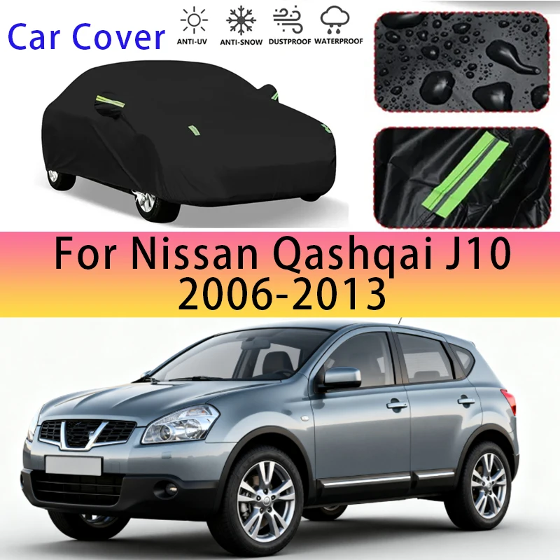 For Nissan Qashqai J10 2006-2013 Outdoor Protection Full Car Covers Snow Cover Sunshade Waterproof Dustproof Exterior
For Nissan Qashqai J10 2006-2013 Outdoor Protection Full Car Covers Snow Cover Sunshade Waterproof Dustproof Exterior