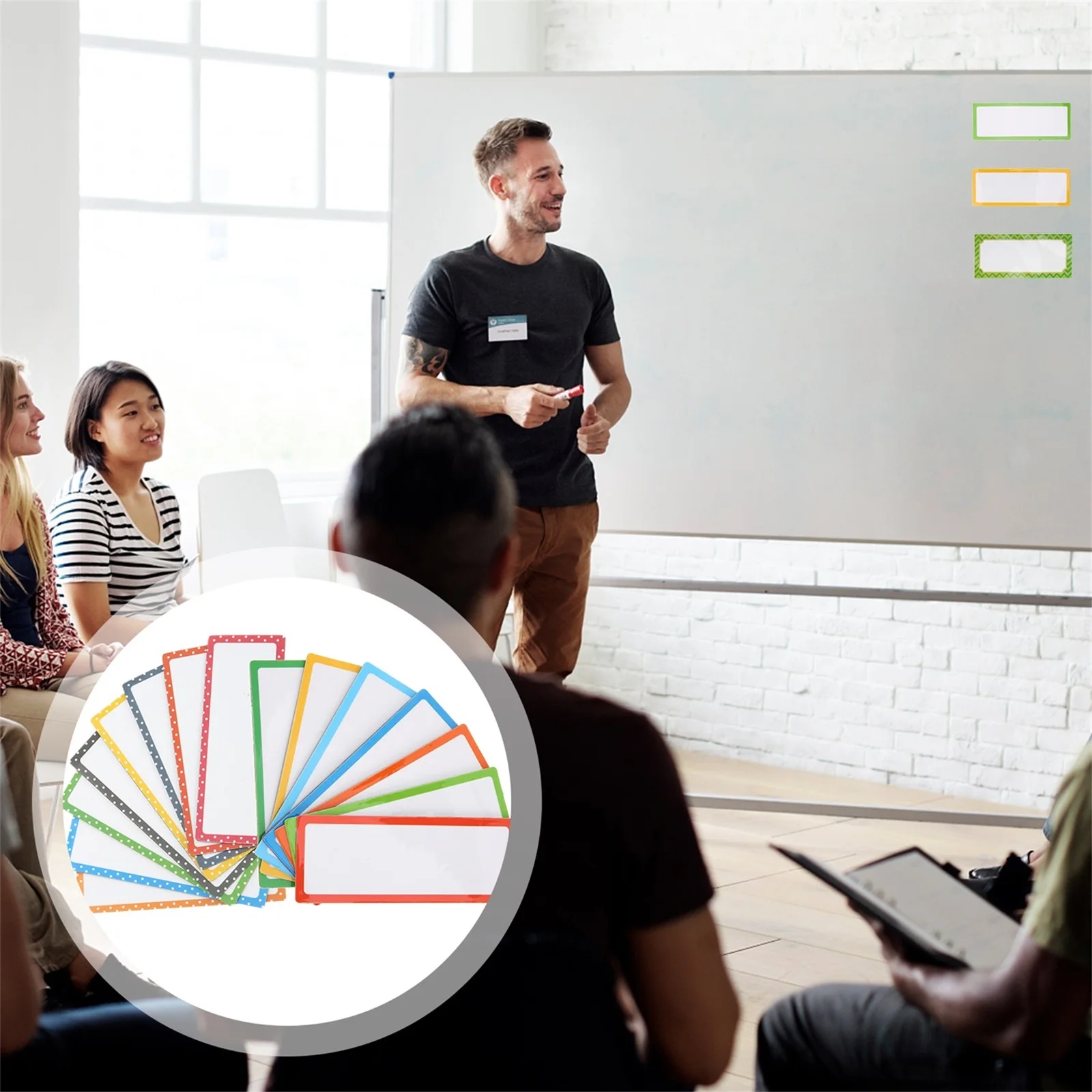 3 комплекта сухих стираемых магнитов, записываемые магнитные именные бирки для железных поверхностей на холодильник, многоразовые этикетки для планирования организации класса
3 комплекта сухих стираемых магнитов, записываемые магнитные именные бирки для железных поверхностей на холодильник, многоразовые этикетки для планирования организации класса