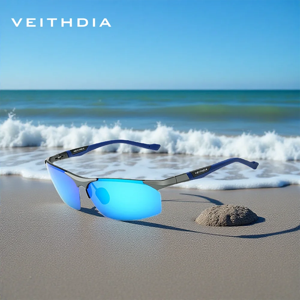 Защитные солнцезащитные очки VEITHDIA с алюминиево-магниевой оправой, поляризованные, с зеркальными линзами UV400, для активного отдыха, аксессуары для очков FH6589
Защитные солнцезащитные очки VEITHDIA с алюминиево-магниевой оправой, поляризованные, с зеркальными линзами UV400, для активного отдыха, аксессуары для очков FH6589
