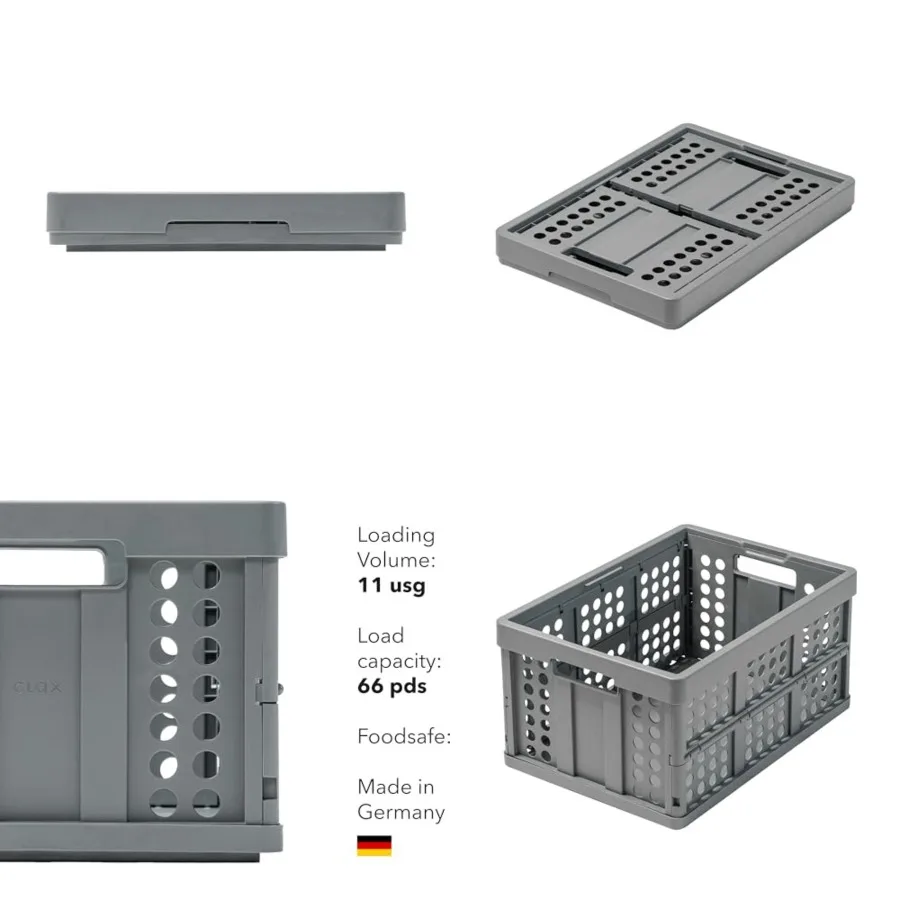 crate folding box basket 48 qt 12 gal
crate folding box basket 48 qt 12 gal