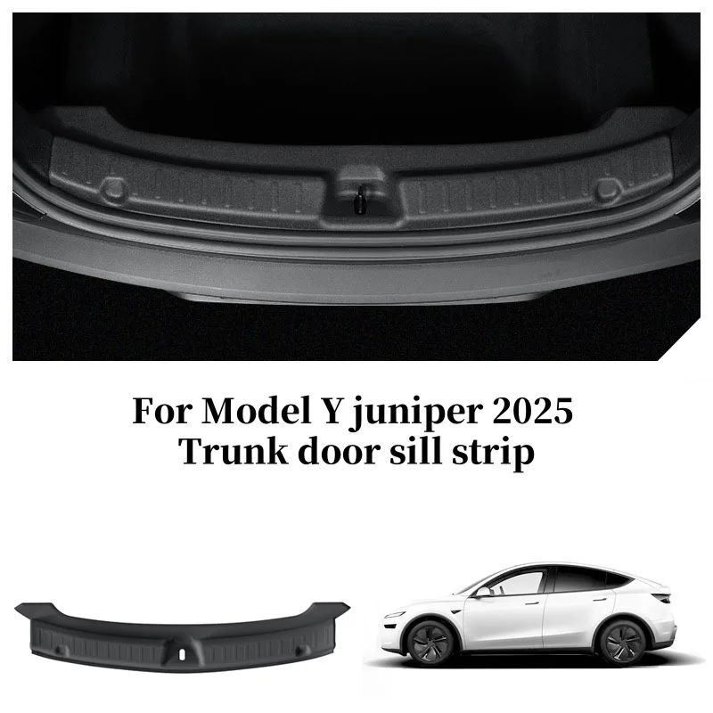 For Tesla For Model Y Juniper 2025 Trunk door sill strip protection pad TPE Rear Cargo Anti Scratch Protector Car Accessories
For Tesla For Model Y Juniper 2025 Trunk door sill strip protection pad TPE Rear Cargo Anti Scratch Protector Car Accessories