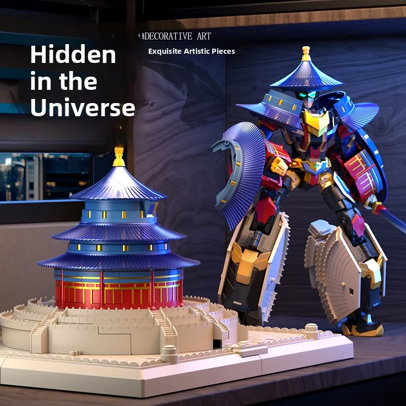 Lijiang Tiananmen Square Transformation Toy Model Ancient Building Decorations Tiananmen Fortress National Guard Uniforms
Lijiang Tiananmen Square Transformation Toy Model Ancient Building Decorations Tiananmen Fortress National Guard Uniforms