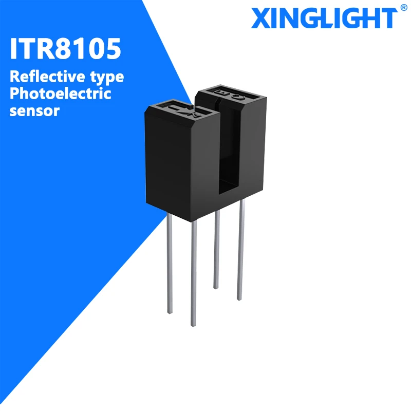 10pcs Direct plug-in ITR8105 infrared opto-inductor slot type photoelectric switch plug-in sensor slot width 2.6MM
10pcs Direct plug-in ITR8105 infrared opto-inductor slot type photoelectric switch plug-in sensor slot width 2.6MM