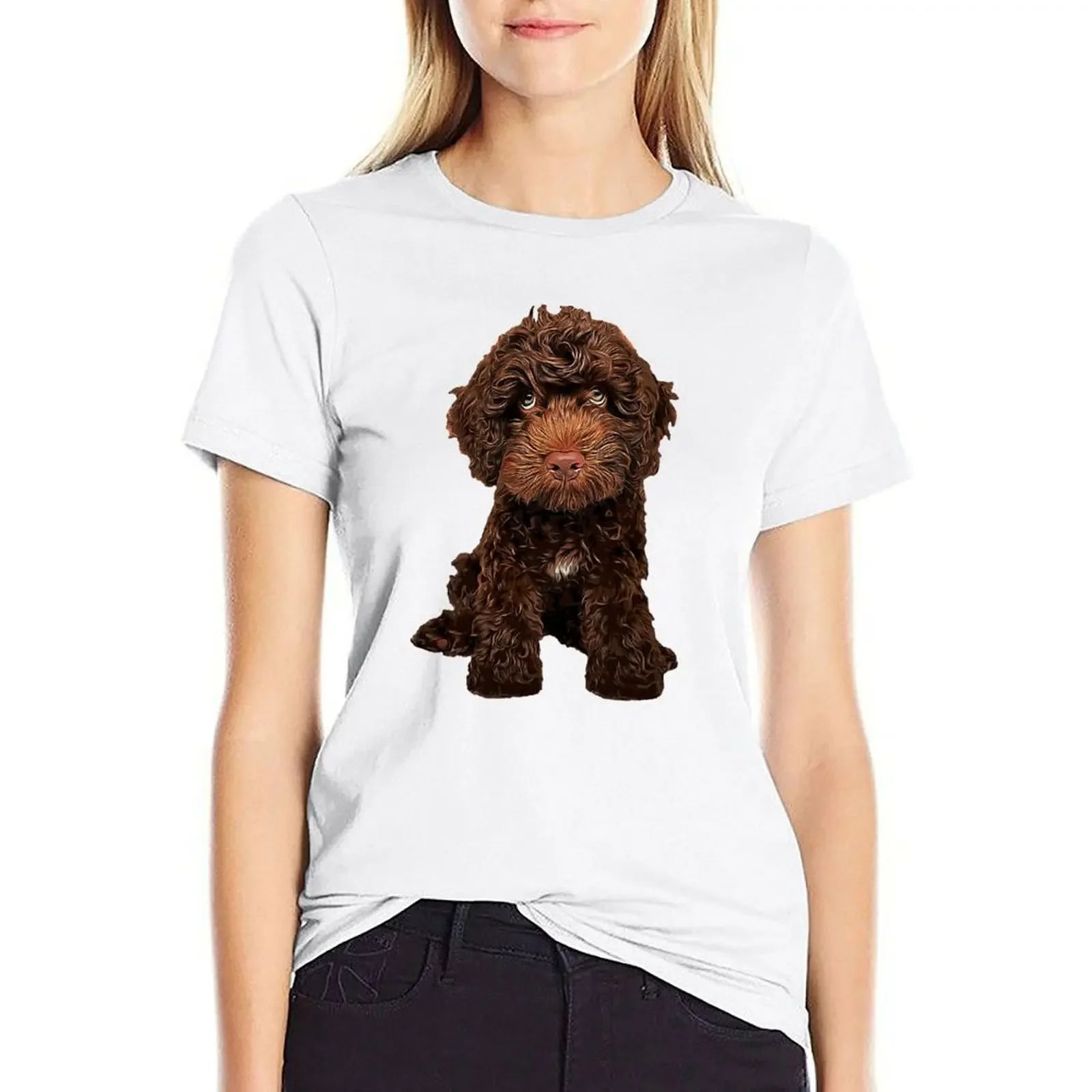 Cockapoo Chocolate Puppy Dog Poodle Mix T-shirt animal print shirt for girls cute clothes t-shirt dress for Women graphic
Cockapoo Chocolate Puppy Dog Poodle Mix T-shirt animal print shirt for girls cute clothes t-shirt dress for Women graphic
