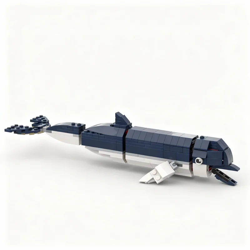 246PCS MOC Creative Model Northern Bottlenose Whale 31088x2 Building Blocks Assembly Building Blocks Display Birthday Gift Set
246PCS MOC Creative Model Northern Bottlenose Whale 31088x2 Building Blocks Assembly Building Blocks Display Birthday Gift Set