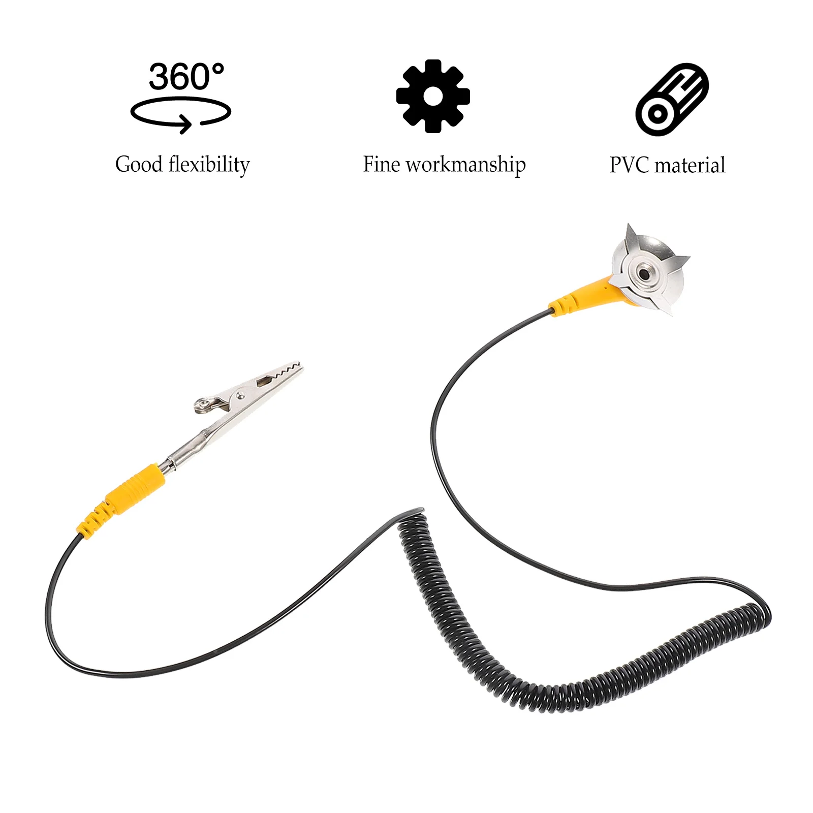 5pcs Anti Static Workbench Pad ESD Cable Ground Wire Sucker Receptacle Electronics Accessories Static
5pcs Anti Static Workbench Pad ESD Cable Ground Wire Sucker Receptacle Electronics Accessories Static