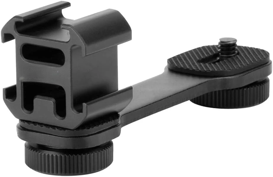 PT-3 Triple Cold Shoe Mounts Plate Microphone Led Video Light Extension Bracket Microphone Stand Rig Compatible
PT-3 Triple Cold Shoe Mounts Plate Microphone Led Video Light Extension Bracket Microphone Stand Rig Compatible