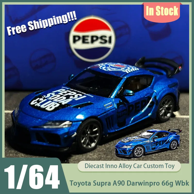 New In Stock Xcartoys 1:64 Toyota Supra A90 Darwinpro 66g Wbk Diecast Pepsi Blue Livery Event Limited Edition Toys Kid Gift Toy
New In Stock Xcartoys 1:64 Toyota Supra A90 Darwinpro 66g Wbk Diecast Pepsi Blue Livery Event Limited Edition Toys Kid Gift Toy