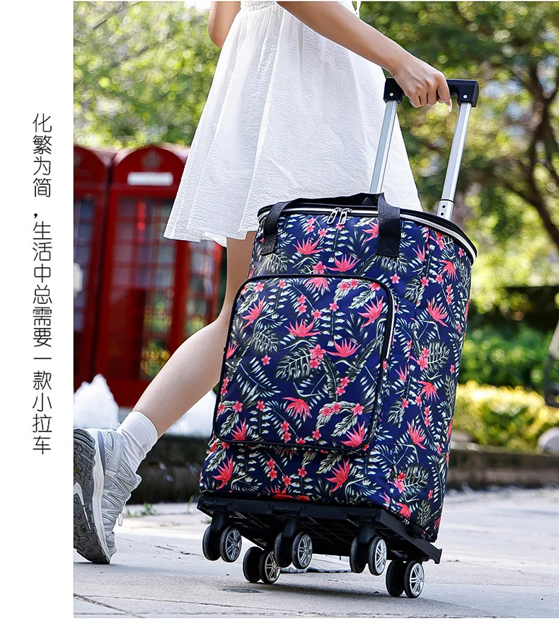 Foldable Shopping Cart Supports 30kg, Telescopic Handle, Waterproof Thermal Oxford Bag Grocery Trolley 5 Swivel Wheels,
Foldable Shopping Cart Supports 30kg, Telescopic Handle, Waterproof Thermal Oxford Bag Grocery Trolley 5 Swivel Wheels,