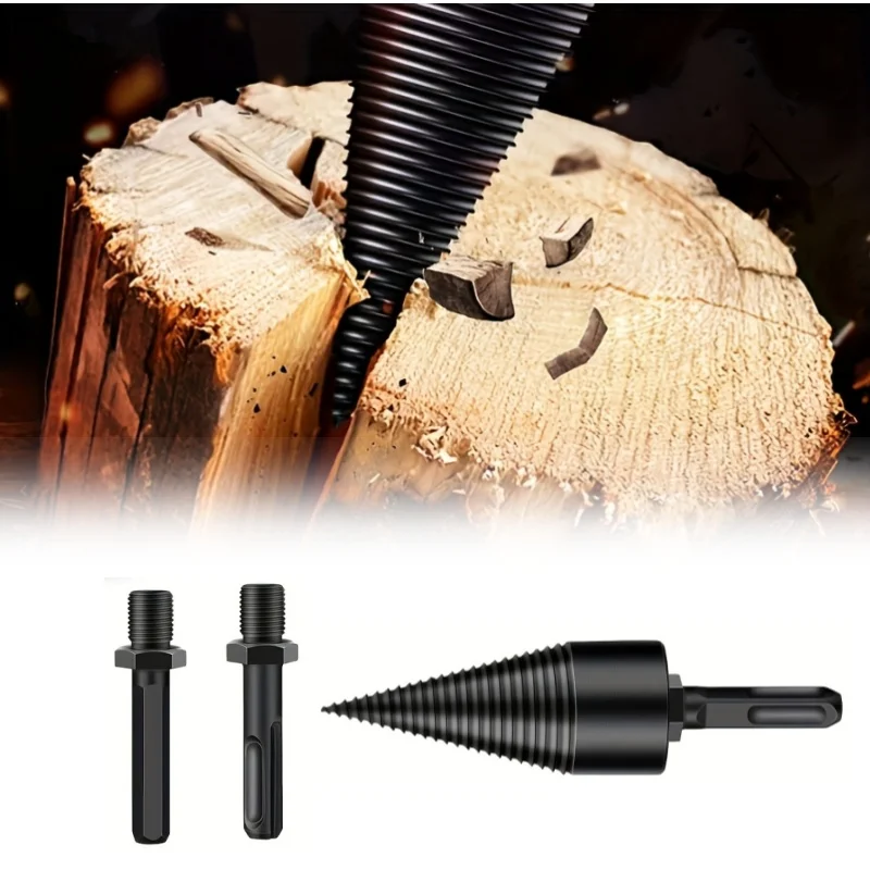 Наборы сверл для раскалывания древесины с различным винтом, бытовой плотницкий ручной электрический молоток, конус для разрушения древесины
Наборы сверл для раскалывания древесины с различным винтом, бытовой плотницкий ручной электрический молоток, конус для разрушения древесины