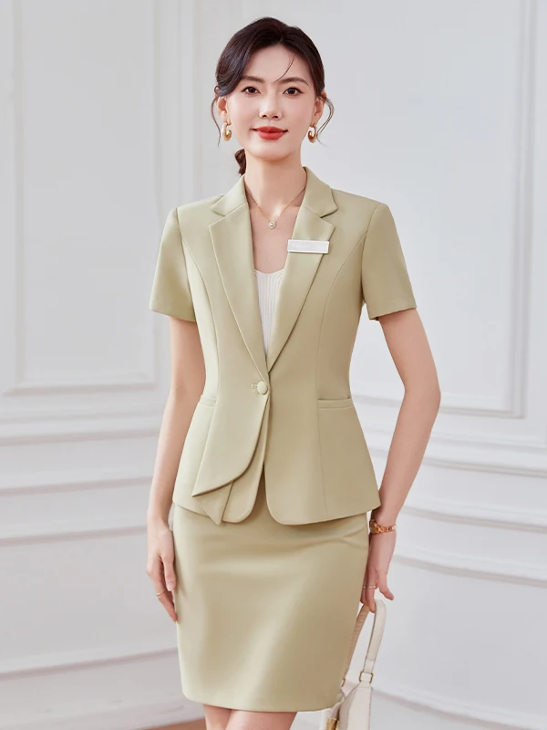 Elegant Waist-Cinching Short Suit Jacket Women's Summer High-End Simple Art Exam Professional Commute Workwear Ensemble
Elegant Waist-Cinching Short Suit Jacket Women's Summer High-End Simple Art Exam Professional Commute Workwear Ensemble