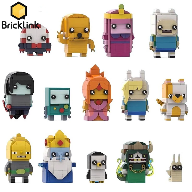 Bicklink MOC мультфильм аниме приключенческое время фигурки Brickheadz наборы Финн Джейк ледяной король BMO строительные блоки детские игрушки подарок
Bicklink MOC мультфильм аниме приключенческое время фигурки Brickheadz наборы Финн Джейк ледяной король BMO строительные блоки детские игрушки подарок
