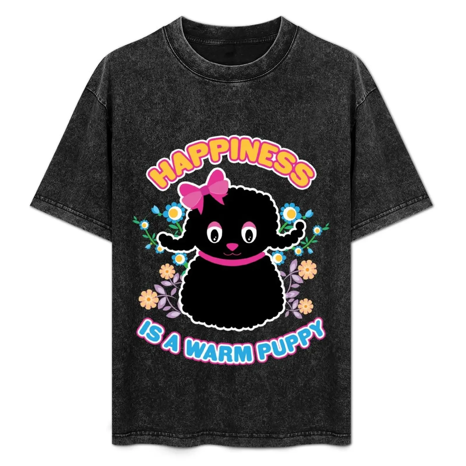 Happiness is a warm puppy quote motivation cute poodle dog. T-Shirt blacks plain anime mens vintage t shirts
Happiness is a warm puppy quote motivation cute poodle dog. T-Shirt blacks plain anime mens vintage t shirts