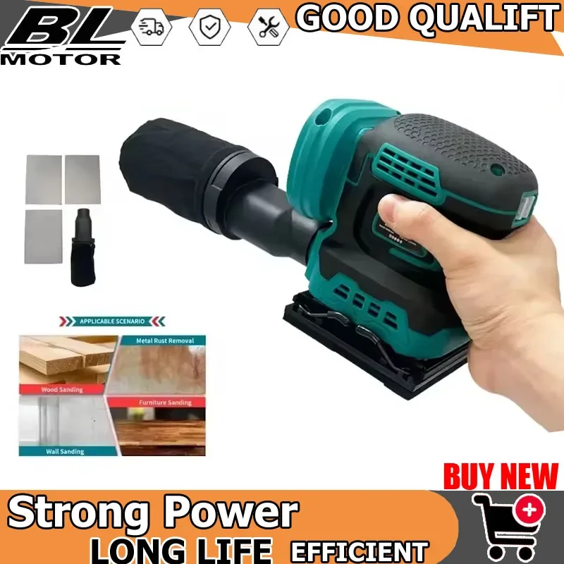 Hot Electric Cordless Disc Random Orbital Brushless Sander Grinding Polisher 3-Speed Sanding Machine Fit Makita 18V Battery
Hot Electric Cordless Disc Random Orbital Brushless Sander Grinding Polisher 3-Speed Sanding Machine Fit Makita 18V Battery