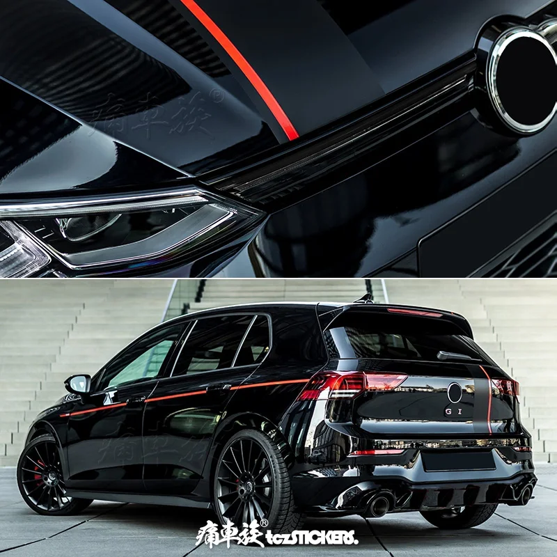 New car sticker FOR Volkswagen GOLF8 GTI Golf 6 Golf 7 body decoration fashionable sports Vinyl Film Decal accessories
New car sticker FOR Volkswagen GOLF8 GTI Golf 6 Golf 7 body decoration fashionable sports Vinyl Film Decal accessories