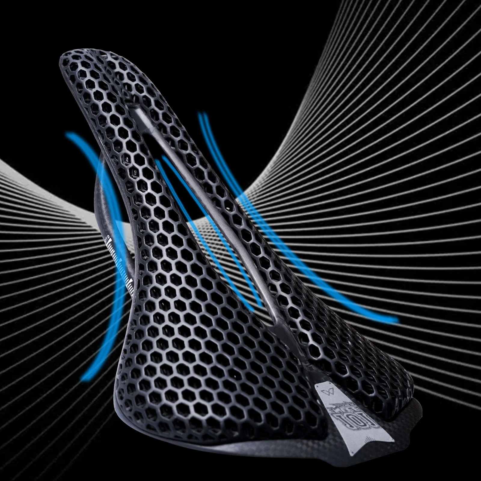 3D Printed Carbon Fiber Bike Saddle - Ultra-Light Road and Mountain Bike Seat with Hollow Comfort and Breathability
3D Printed Carbon Fiber Bike Saddle - Ultra-Light Road and Mountain Bike Seat with Hollow Comfort and Breathability