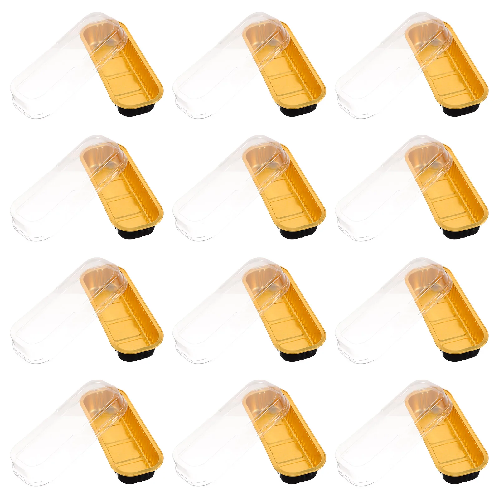 20Pcs Foil Packaging Box Mini Aluminum Loaf Pans Disposable Cake Baking Pans with Lids for Party Bbq Food Storage
20Pcs Foil Packaging Box Mini Aluminum Loaf Pans Disposable Cake Baking Pans with Lids for Party Bbq Food Storage