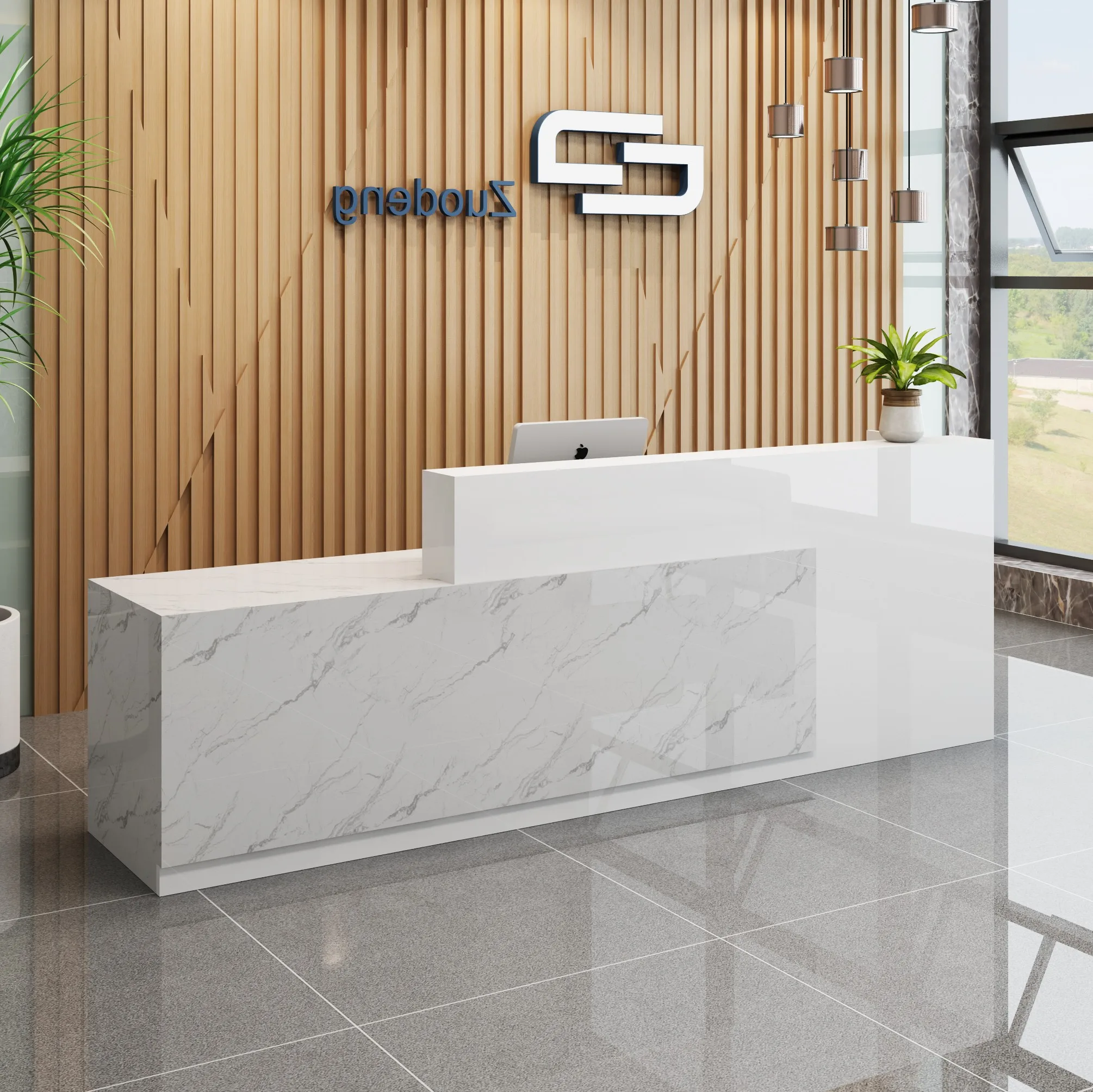 Luxury Reception Desk Display Counter Luxury Modern Reception Desks Beauty Salon Restaurant Office Empfangtheke Trendy Furniture
Luxury Reception Desk Display Counter Luxury Modern Reception Desks Beauty Salon Restaurant Office Empfangtheke Trendy Furniture