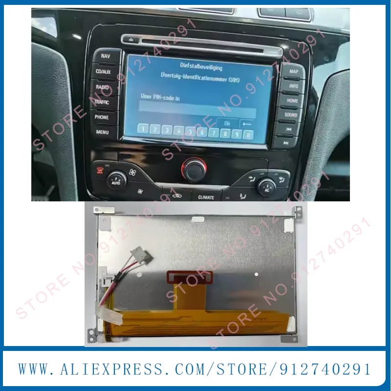 Original 7'' inch LCD Display With Touch Screen Panel For S-max 2011 Touch Screen Car DVD Auto Navigaiton Monitor
Original 7'' inch LCD Display With Touch Screen Panel For S-max 2011 Touch Screen Car DVD Auto Navigaiton Monitor