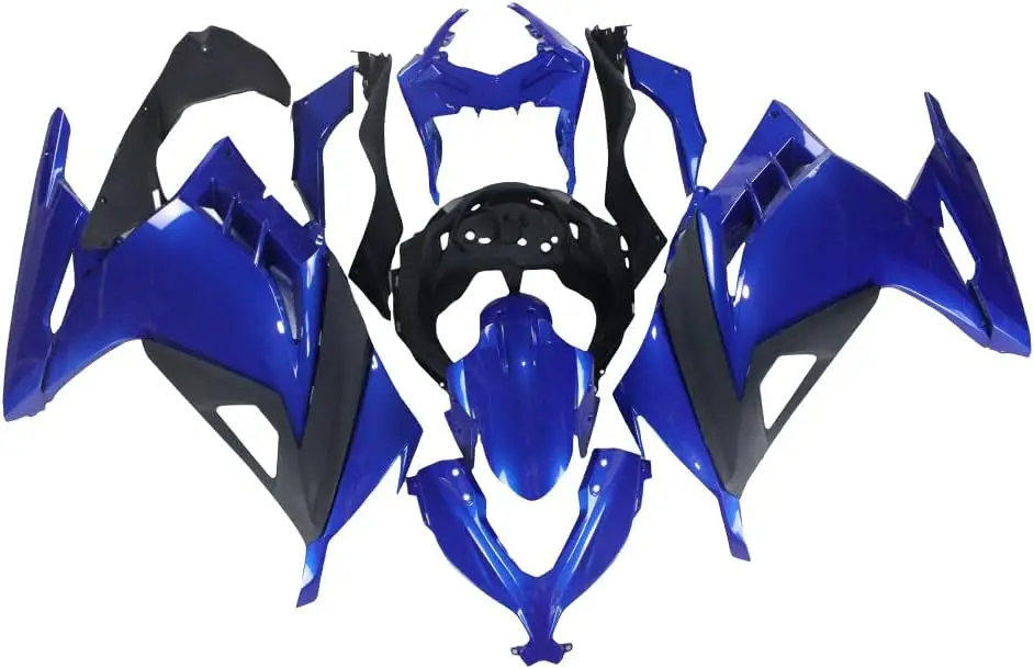 Glossy Blue Black Injection Fairing Kit Fit for Kawasaki EX300R Ninja 300 2013 2014 2015 2016 2017 NINJA 300 13 14 15 16 17 ABS
Glossy Blue Black Injection Fairing Kit Fit for Kawasaki EX300R Ninja 300 2013 2014 2015 2016 2017 NINJA 300 13 14 15 16 17 ABS
