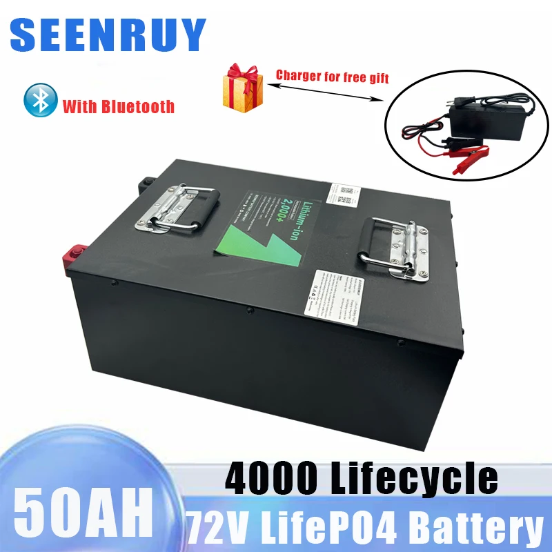 LFP 72V 50AH LifePO4 Встроенный Smart BMS для аккумуляторной батареи для электрической тележки
LFP 72V 50AH LifePO4 Встроенный Smart BMS для аккумуляторной батареи для электрической тележки