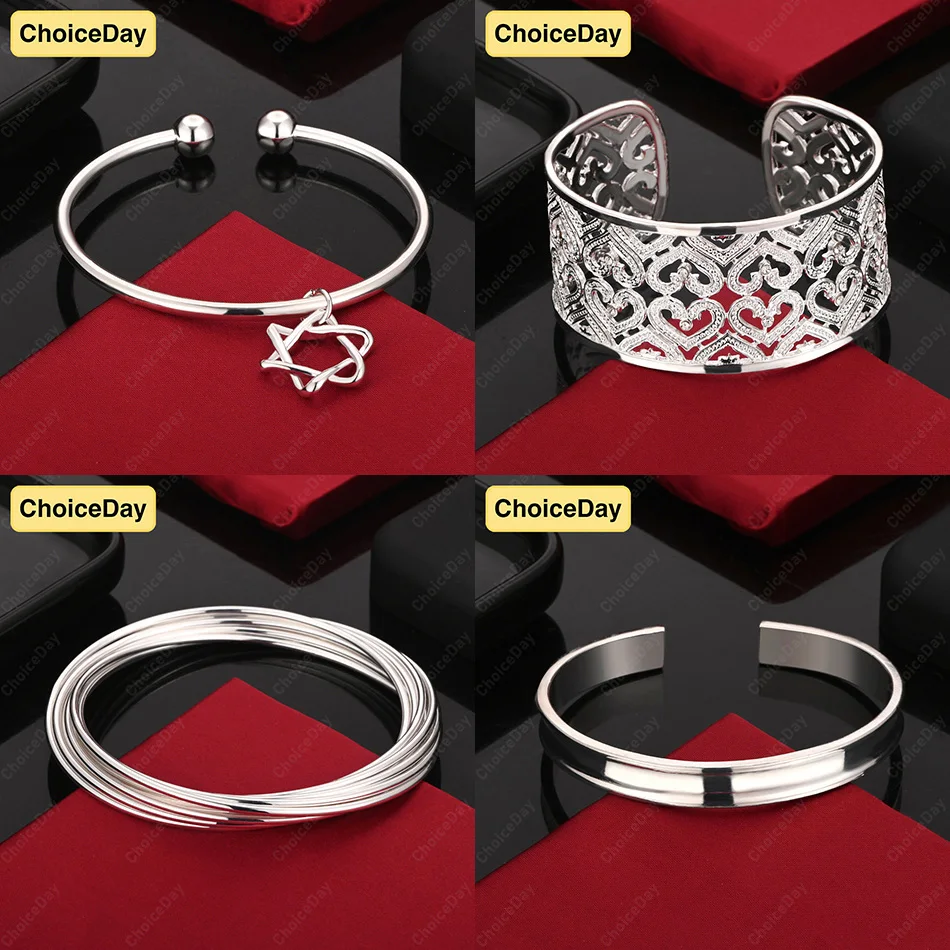 ChoiceDay 925 Sterling Silver Exquisite Hollow Star Bracelet Women's Engagement Gift Jewelry Accessories
ChoiceDay 925 Sterling Silver Exquisite Hollow Star Bracelet Women's Engagement Gift Jewelry Accessories
