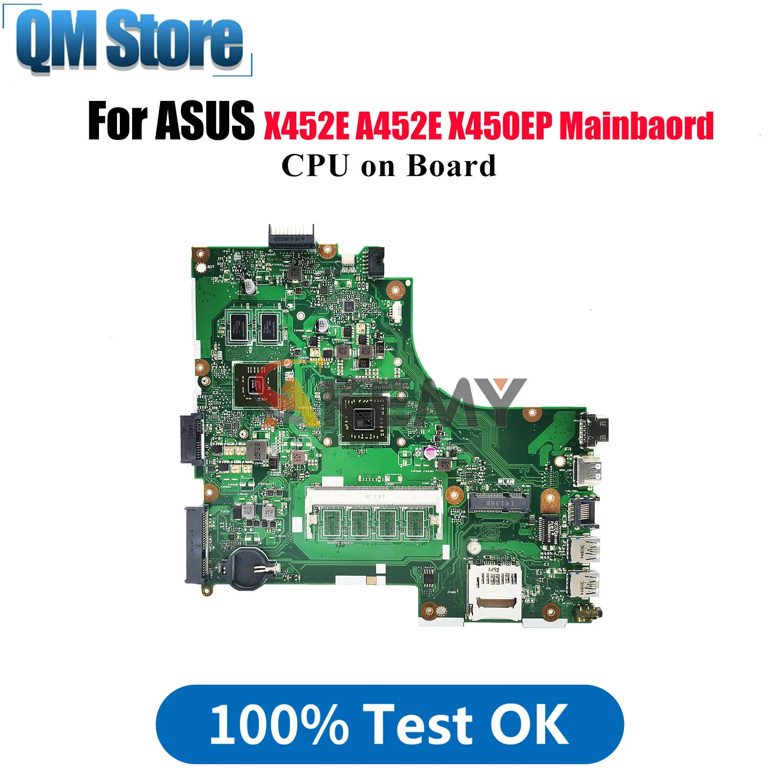 X450EP Материнская плата для ноутбука ASUS VivoBook X450E X450EP X452E A452E Материнская плата для ноутбука с процессором 100% тестирование ОК быстрая доставка stk
X450EP Материнская плата для ноутбука ASUS VivoBook X450E X450EP X452E A452E Материнская плата для ноутбука с процессором 100% тестирование ОК быстрая доставка stk