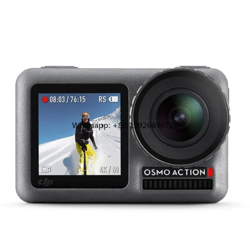 Двойной экран Osmo Action, 4K, 60 кадров в секунду, HD, водонепроницаемая экшн-камера FPV с 8x медленным движением, севший производитель 
Двойной экран Osmo Action, 4K, 60 кадров в секунду, HD, водонепроницаемая экшн-камера FPV с 8x медленным движением, севший производитель