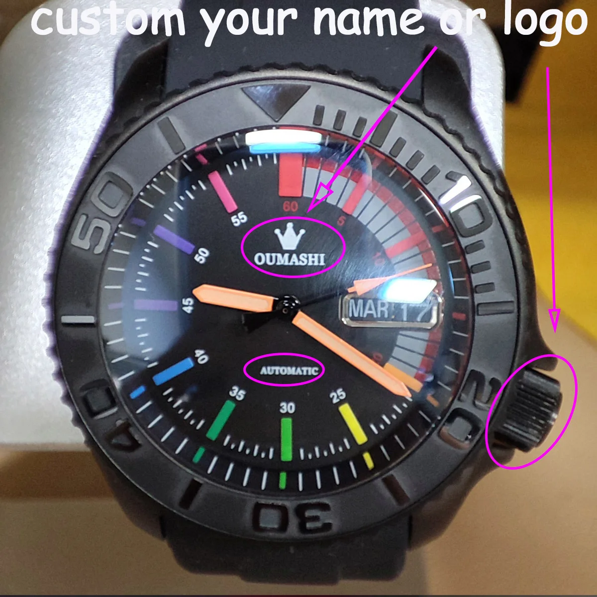 New Luxury Men Mechanical Wristwatch Stainless Steel Watch Top Brand 007 case nh35 watch movement Sapphire Glass Men Watches
New Luxury Men Mechanical Wristwatch Stainless Steel Watch Top Brand 007 case nh35 watch movement Sapphire Glass Men Watches