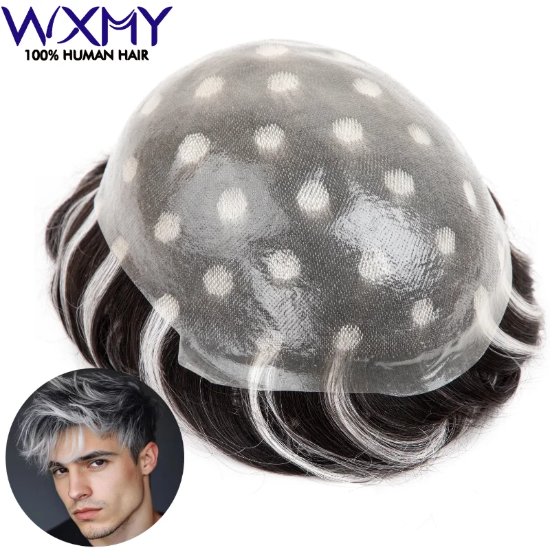 0.08mm Full Skin Base Male Hair Prosthesis Double Knots Toupee Men Natural Human Hair Men's Wigs Durable Man Wig Systems
0.08mm Full Skin Base Male Hair Prosthesis Double Knots Toupee Men Natural Human Hair Men's Wigs Durable Man Wig Systems