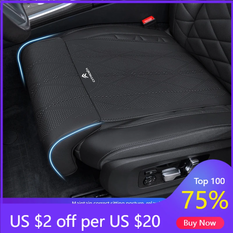 Накладка на сиденье автомобиля 2026 года, увеличенная подушка для сиденья, подставка для ног, коврик для Citroen C3, C5, C5X, C4, e-C4, X, e-C3, C-Elysee, Berlingo, C1, C-C
Накладка на сиденье автомобиля 2026 года, увеличенная подушка для сиденья, подставка для ног, коврик для Citroen C3, C5, C5X, C4, e-C4, X, e-C3, C-Elysee, Berlingo, C1, C-C