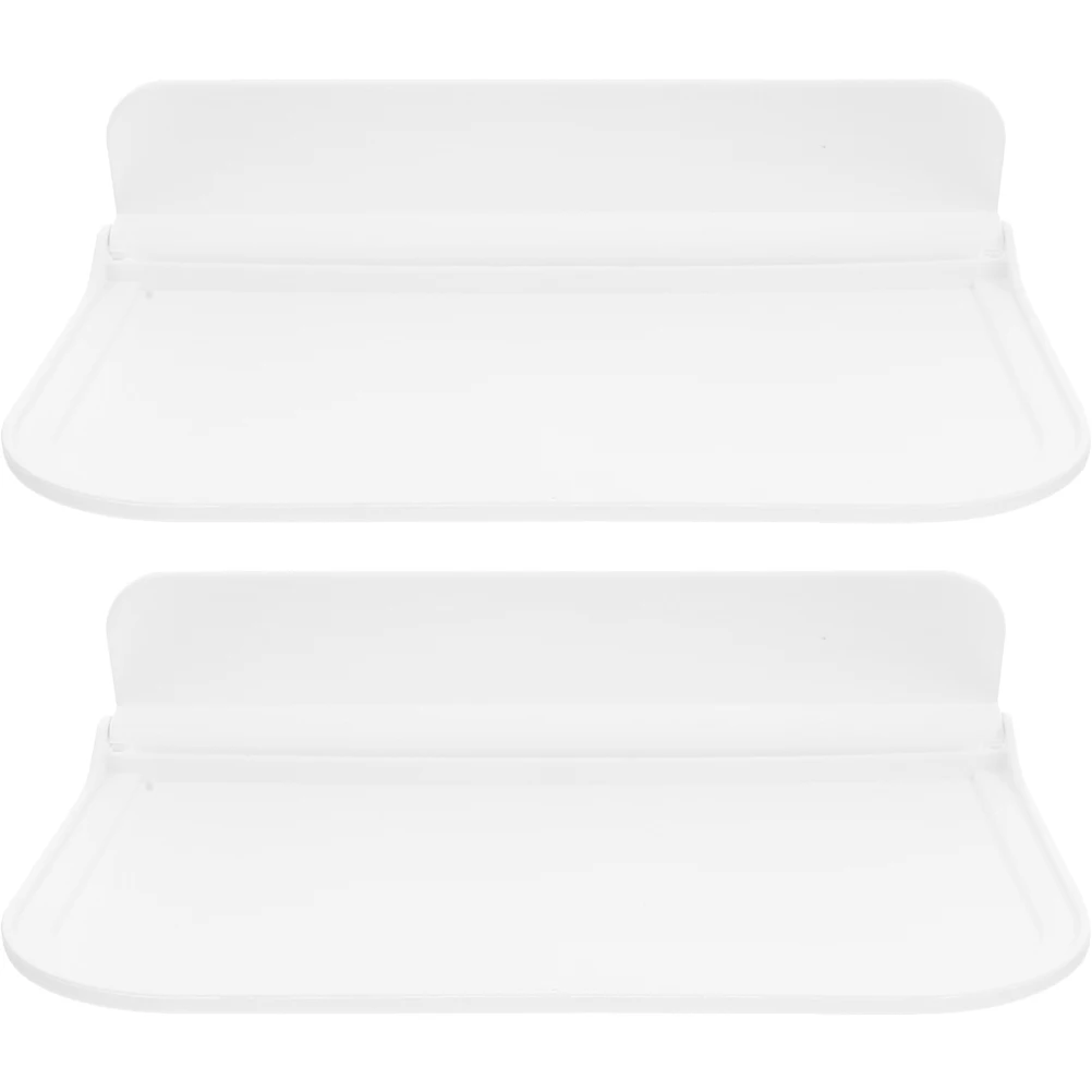2pcs Wall Mounted Shelf Bathroom Storage Organizer PP Foldable Hanging Towel Rack Thick Smooth No Burrs Space Saving Practical
2pcs Wall Mounted Shelf Bathroom Storage Organizer PP Foldable Hanging Towel Rack Thick Smooth No Burrs Space Saving Practical