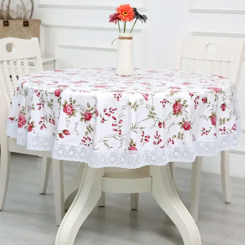 Lace Floral Printed Table Cloth, Round Tablecloth, Waterproof, European Style, Oilproof, Cover Decoration, Elegant, 152cm
Lace Floral Printed Table Cloth, Round Tablecloth, Waterproof, European Style, Oilproof, Cover Decoration, Elegant, 152cm