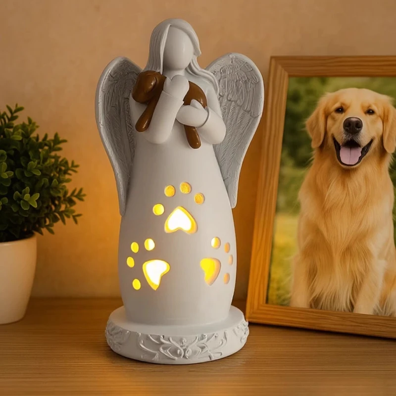 Pet Memorial Lamp - Electronic Candle Souvenir Light for Cat Dog Memory Commemoration Pet Tombstone Supplies
Pet Memorial Lamp - Electronic Candle Souvenir Light for Cat Dog Memory Commemoration Pet Tombstone Supplies