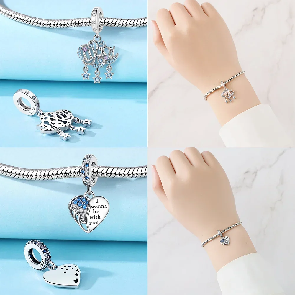 Charms Plata 925 Originales Life Classical Key Lucky Letter Beads for 925 Silver Bracelet Beads Jewellery Making Women's Gift
Charms Plata 925 Originales Life Classical Key Lucky Letter Beads for 925 Silver Bracelet Beads Jewellery Making Women's Gift