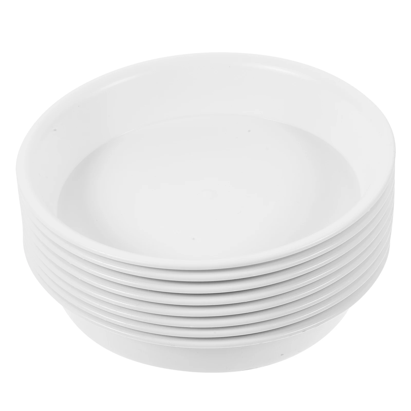 8 Pcs Plastic Pot Saucers Round Flower Trays White 15cm Outer 11cm Inner Durable Stable Material Prevent Water Damage Suitable
8 Pcs Plastic Pot Saucers Round Flower Trays White 15cm Outer 11cm Inner Durable Stable Material Prevent Water Damage Suitable