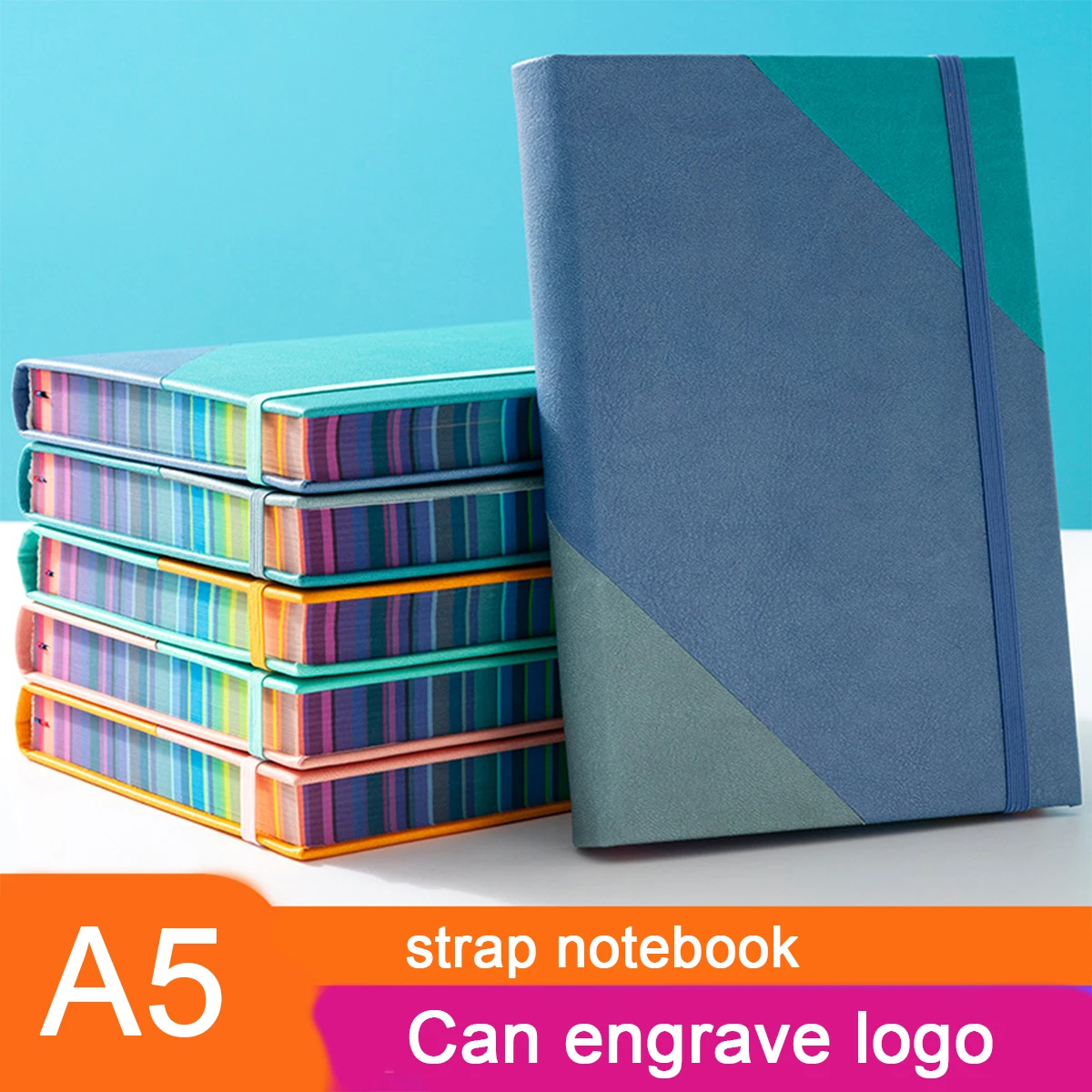 (Can Engrave Logo) A5 Strap Student Subject Notebook, Thickened Business Notepad, Work Meeting Record Excerpt Book,Diary
(Can Engrave Logo) A5 Strap Student Subject Notebook, Thickened Business Notepad, Work Meeting Record Excerpt Book,Diary