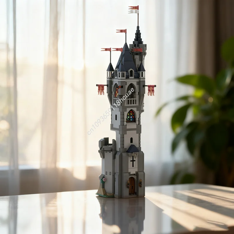 788 шт. MOC Black Falcons, декоративная башня, модель замка, строительные блоки, строительный рождественский подарок, сборная игрушка, креативная идея, кирпич
788 шт. MOC Black Falcons, декоративная башня, модель замка, строительные блоки, строительный рождественский подарок, сборная игрушка, креативная идея, кирпич