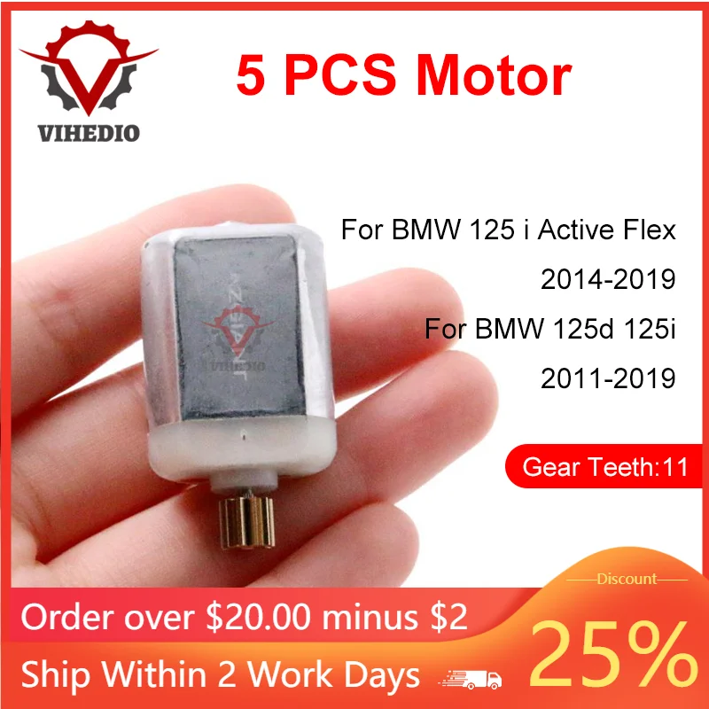 5PCS For BMW 125 i Active Flex 125d 125i 2014-2019 Car OEM Trunk Lock Actuator Release Door Core Motor Repair 11 Teeth Engine
5PCS For BMW 125 i Active Flex 125d 125i 2014-2019 Car OEM Trunk Lock Actuator Release Door Core Motor Repair 11 Teeth Engine