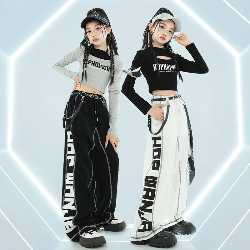 Kids Girls Hip Hop Clothing Girls Jazz Dance Tops Loose Pants Ballroom Dance Practice Clothes Modern Performance Suit BL14181
Kids Girls Hip Hop Clothing Girls Jazz Dance Tops Loose Pants Ballroom Dance Practice Clothes Modern Performance Suit BL14181
