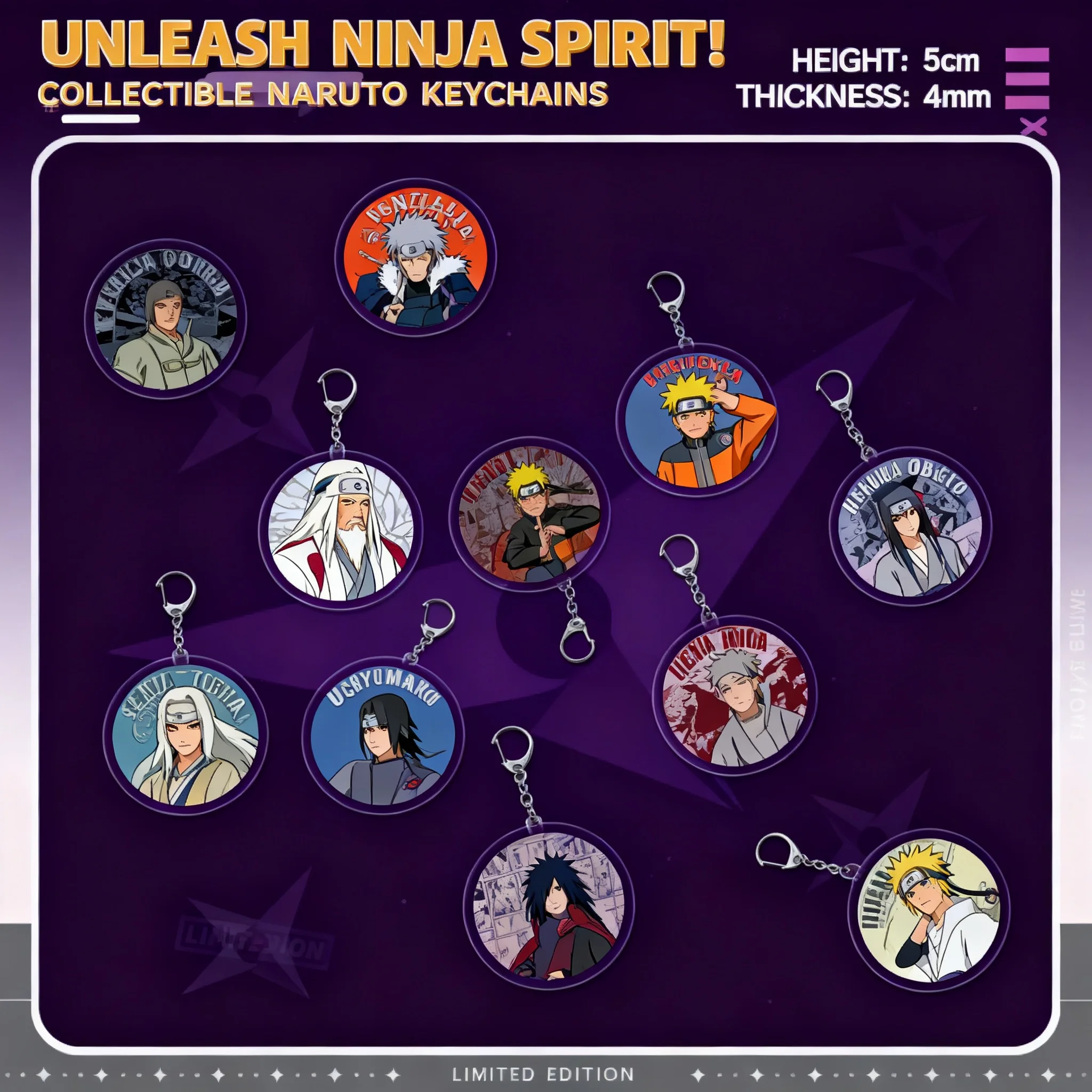Naruto Sasuke Anime Acrylic Keychain Kakashi Cute Bag Pendant Gift Decoration Cosplay Accessory
Naruto Sasuke Anime Acrylic Keychain Kakashi Cute Bag Pendant Gift Decoration Cosplay Accessory