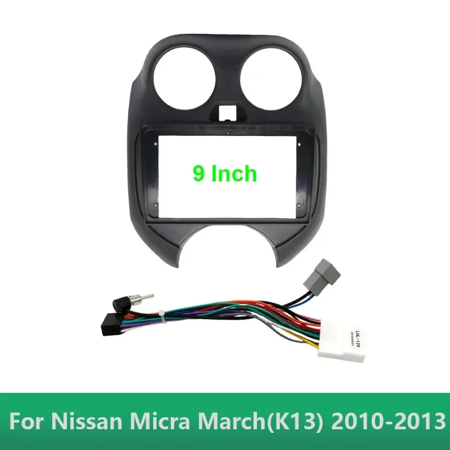 9-дюймовая Автомобильная аудиорамка, адаптер Fascia Для Nissan March 2010, Android, стандартный комплект панелей
9-дюймовая Автомобильная аудиорамка, адаптер Fascia Для Nissan March 2010, Android, стандартный комплект панелей