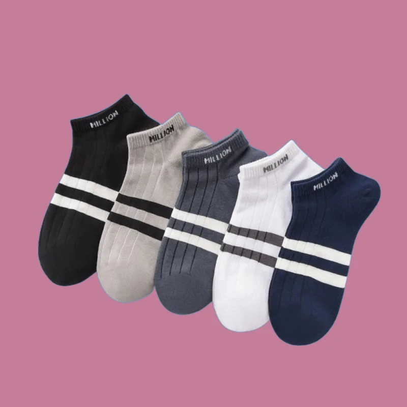 5/10 Pairs High Quality Thin Mid-Tube Sweat-Absorbent Low-Top Shallow Mouth Men's Socks Breathable Trendy Socks Men's Socks
5/10 Pairs High Quality Thin Mid-Tube Sweat-Absorbent Low-Top Shallow Mouth Men's Socks Breathable Trendy Socks Men's Socks