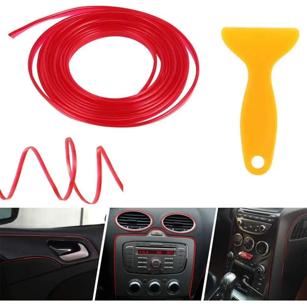 Car Seal Moulding Styling Interior Sticker Decoration Strip RV Camper Lorry Truck Door Dashboard Air Outlet Strip Sticker Line 
Car Seal Moulding Styling Interior Sticker Decoration Strip RV Camper Lorry Truck Door Dashboard Air Outlet Strip Sticker Line